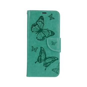 TopQ Samsung A22 knížkové Butterfly zelené 63572 (Sun-63572)