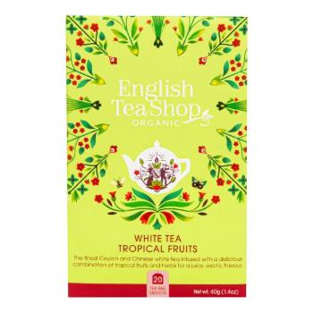English Tea Shop Čaj Bílý s tropickým ovocem sáčky 20 ks