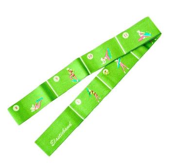 Aerobic guma ELASTIC BAND 1800 - zelená