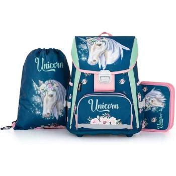 Oxybag SET UNICORN Školní set, tmavě modrá, velikost