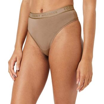 Béžové bikini Hilfiger Modal–High Waist Thong – M