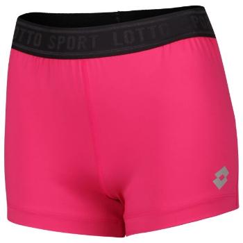 Lotto RUN FIT W SHORT TIGHT Dámské sportovní kraťasy, růžová, velikost M