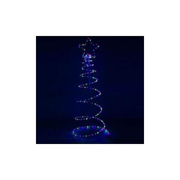 LED Vánoční stromek - 135cm, 192LED, IP44, multicolor