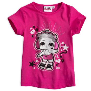 LOL SURPRISE Dívčí tričko L.O.L SURPRISE DANCE růžové Velikost: 110