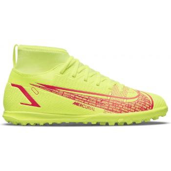 Nike JR MERCURIAL SUPERFLY 8 CLUB TF Dětské turfy, žlutá, velikost 34