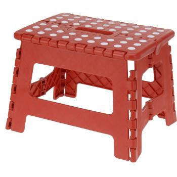 Skládací stolička červená, 29 x 22 cm 