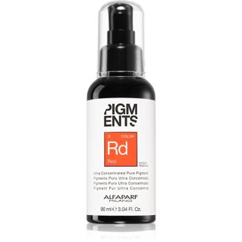 Alfaparf Milano Pigments pigmentové kapky na vlasy Red 90 ml