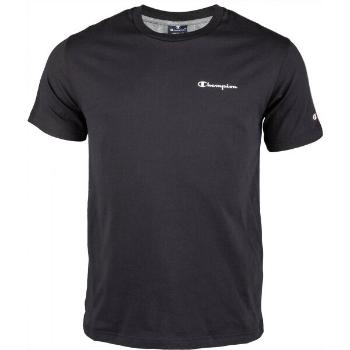 Champion CREWNECK T-SHIRT Pánské tričko, černá, velikost M