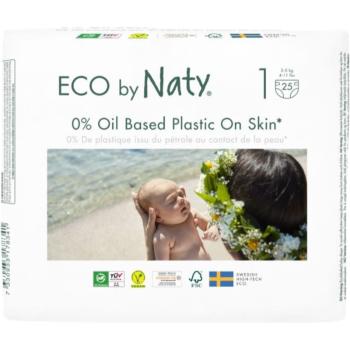 ECO by Naty Nappies Newborn Size 1 jednorázové EKO pleny 2-5 kg 25 ks