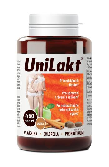 Unilakt se skořicí a řasou chlorella 450 tablet