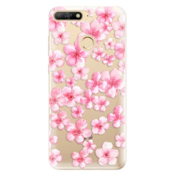 Odolné silikonové pouzdro iSaprio - Flower Pattern 05 - Huawei Y6 Prime 2018