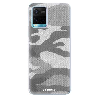 Odolné silikonové pouzdro iSaprio - Gray Camuflage 02 - Vivo Y21 / Y21s / Y33s