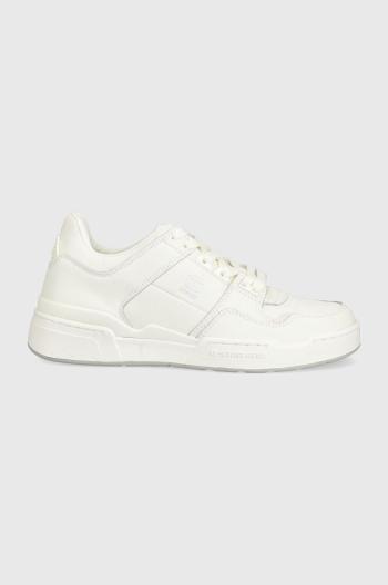 Kožené sneakers boty G-Star Raw Attacc Bsc bílá barva