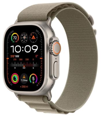 Apple Watch Ultra 2, Alpine Loop, Olive, Large (MRF03CS/A)