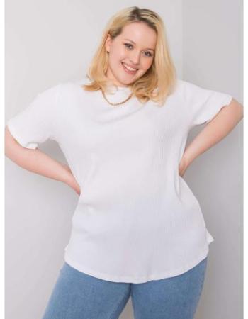 Dámská halenka plus size STELLA bílá