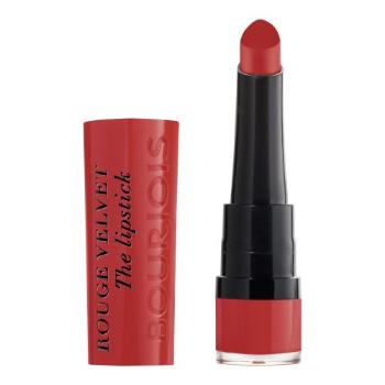 BOURJOIS Paris Rouge Velvet The Lipstick 2,4 g rtěnka pro ženy 05 Brique-A-Brac
