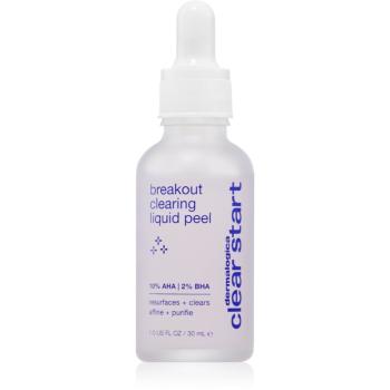 Dermalogica Clear Start Breakout Clearing chemický peeling pro pleť s hyperpigmentací 30 ml