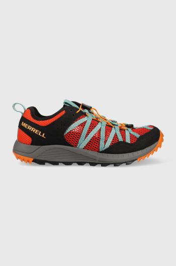 Boty Merrell Wildwood Aerosport pánské, oranžová barva, J135183