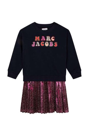 Dívčí šaty Marc Jacobs tmavomodrá barva, mini