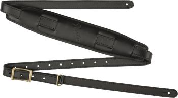 Fender Mustang Saddle Strap Long Black Kytarový pás Black