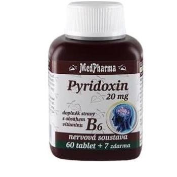 MedPharma Pyridoxin (vitamin B6) 20 mg -  67 tbl. (8594045474831)