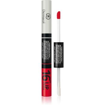 Dermacol 16H Lip Colour dlouhotrvající dvoufázová barva a lesk na rty odstín 20 4.8 g