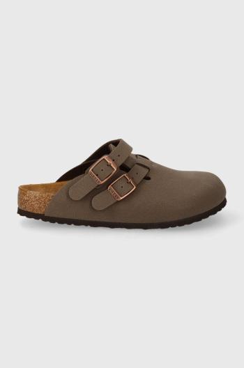 Pantofle Birkenstock Kay Kids BFBC hnědá barva