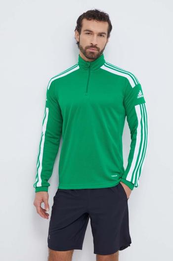 Tréninková mikina adidas Performance Squadra 21 zelená barva, s aplikací, GP6473