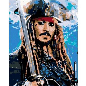 Diamondi - Diamantové malování - JACK SPARROW II, 40x50 cm, Vypnuté plátno na rám (602012B)