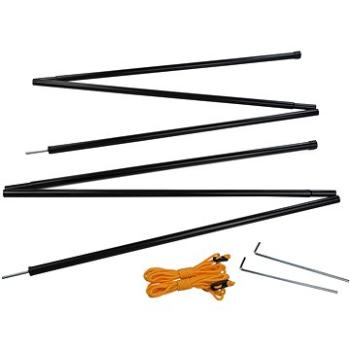 Regatta Canopy Pole Set Black (5020436593643)