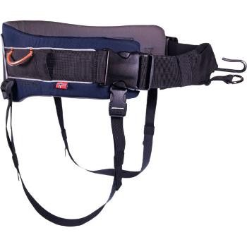 NON STOP DOG WEAR TREKKING BELT Opasek na venčení psů, tmavě modrá, velikost M