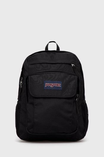 Batoh Jansport černá barva, velký, s aplikací