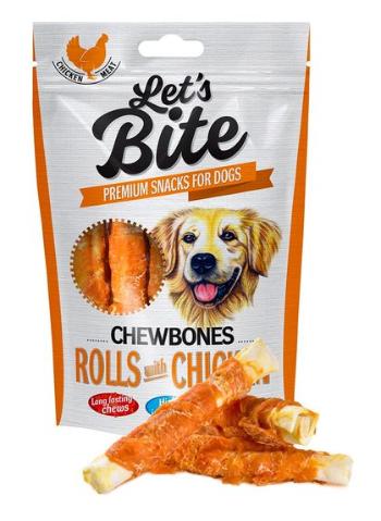 BRIT let's chewbones ROLLS chicken - 110g