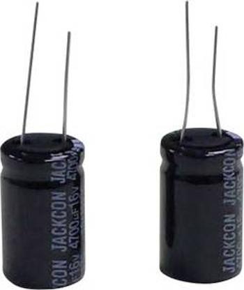 Kondenzátor elektrolytický, 4700 µF, 16 V, 20 %, 32 x 16,5 mm