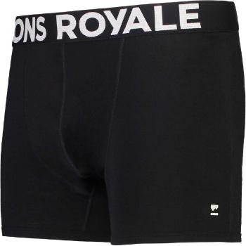 MONS ROYALE HOLD'EM Pánské boxerky z merino vlny, černá, velikost XL