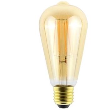 AVIDE Stmívatelná prémiová retro LED žárovka E27 7W 725lm extra teplá filament, ekv. 55W, 3 roky (ABLFST57WW-7W-DAC)