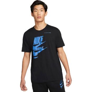 Nike M NSW ESS+ SPORT 1 TEE Pánské tričko, černá, velikost L