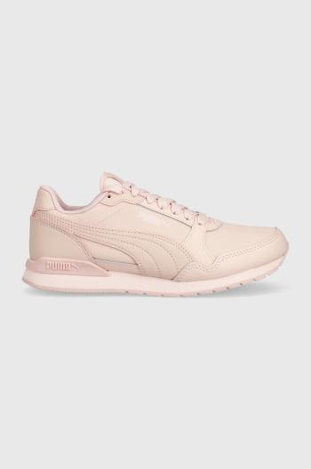 Sneakers boty Puma St Runner V3 L růžová barva