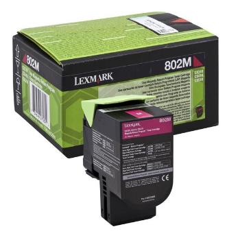 LEXMARK 80C20M0 - originální toner, purpurový, 1000 stran