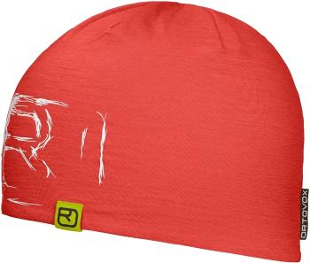 Ortovox 120 tec logo beanie - coral uni