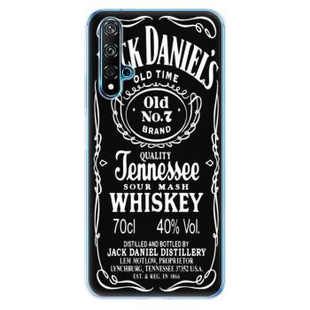 Odolné silikonové pouzdro iSaprio - Jack Daniels - Huawei Nova 5T