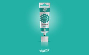 Sea Green ProGel - profesionální potravinářská gelová barva v tubě - Rainbow Dust