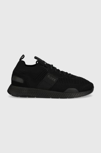 Sneakers boty BOSS Titanium , černá barva