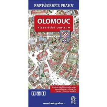 Olomouc Historické centrum: Kreslený plán (978-80-7393-303-6)