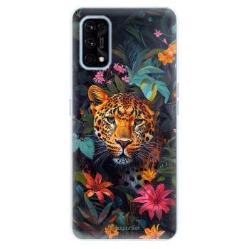 Odolné silikonové pouzdro iSaprio - Flower Jaguar - Realme 7 Pro