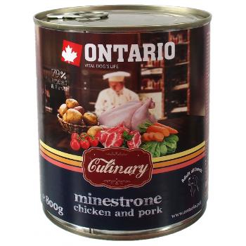 Konzerva Ontario Culinary Minestrone Chicken and Pork 800g