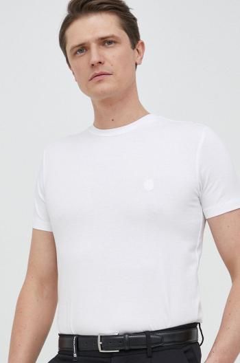 Tričko Trussardi bílá barva