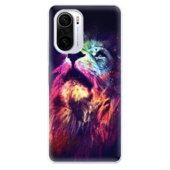 Odolné silikonové pouzdro iSaprio - Lion in Colors - Xiaomi Poco F3