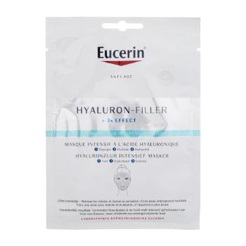Eucerin Hyaluron-Filler + 3x Effect Hyaluron Intensive Mask 1 ks pleťová maska pro ženy proti vráskám; na rozjasnění pleti; na dehydratovanou pleť
