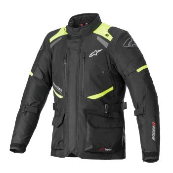 Moto bunda Alpinestars Andes Drystar černá/žlutá fluo 2022